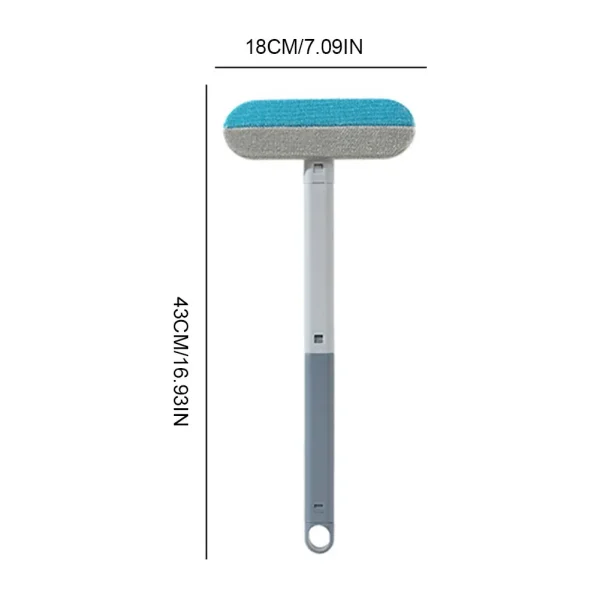 3 in 1 Pet Hair Remover Brush Long Handle