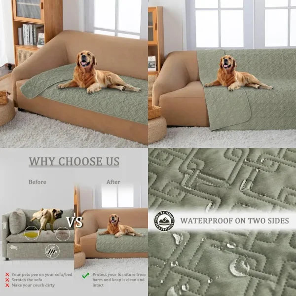 Waterproof Dog Bed/Furniture Cover Reversible