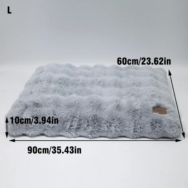 M-4XL Ultra-soft Plush Dog/Cat Bed, Crate Bed