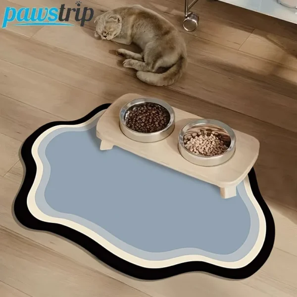Absorbent Pet Feeding Mat Quick-dry Non-Slip 30X40CM